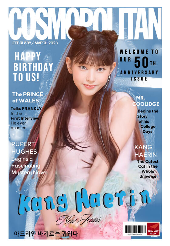 Cosmopolitan Cover page